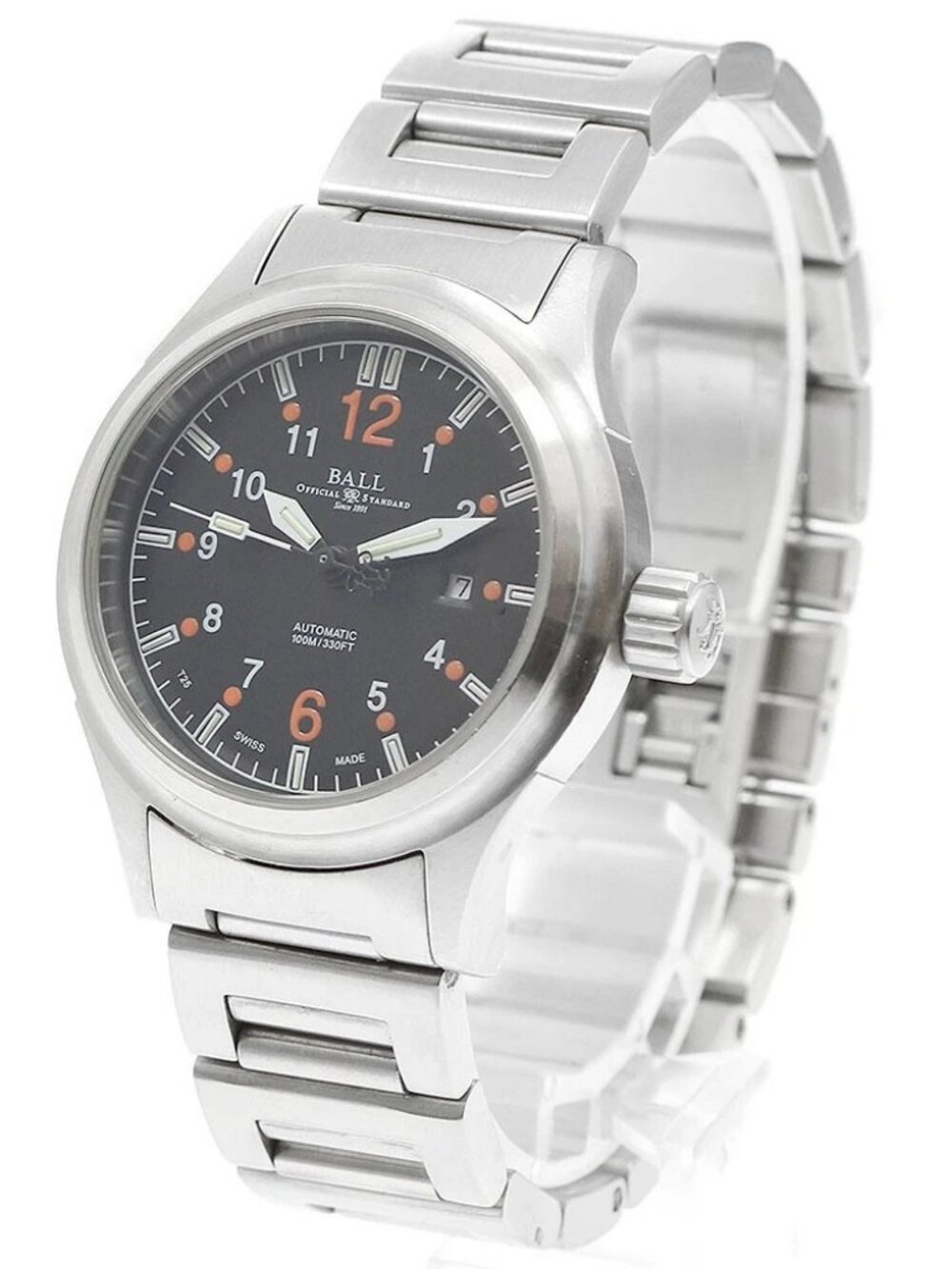 BALLWATCH Fireman NL1088C Date black Dial Automatic Ladies Watch_967840